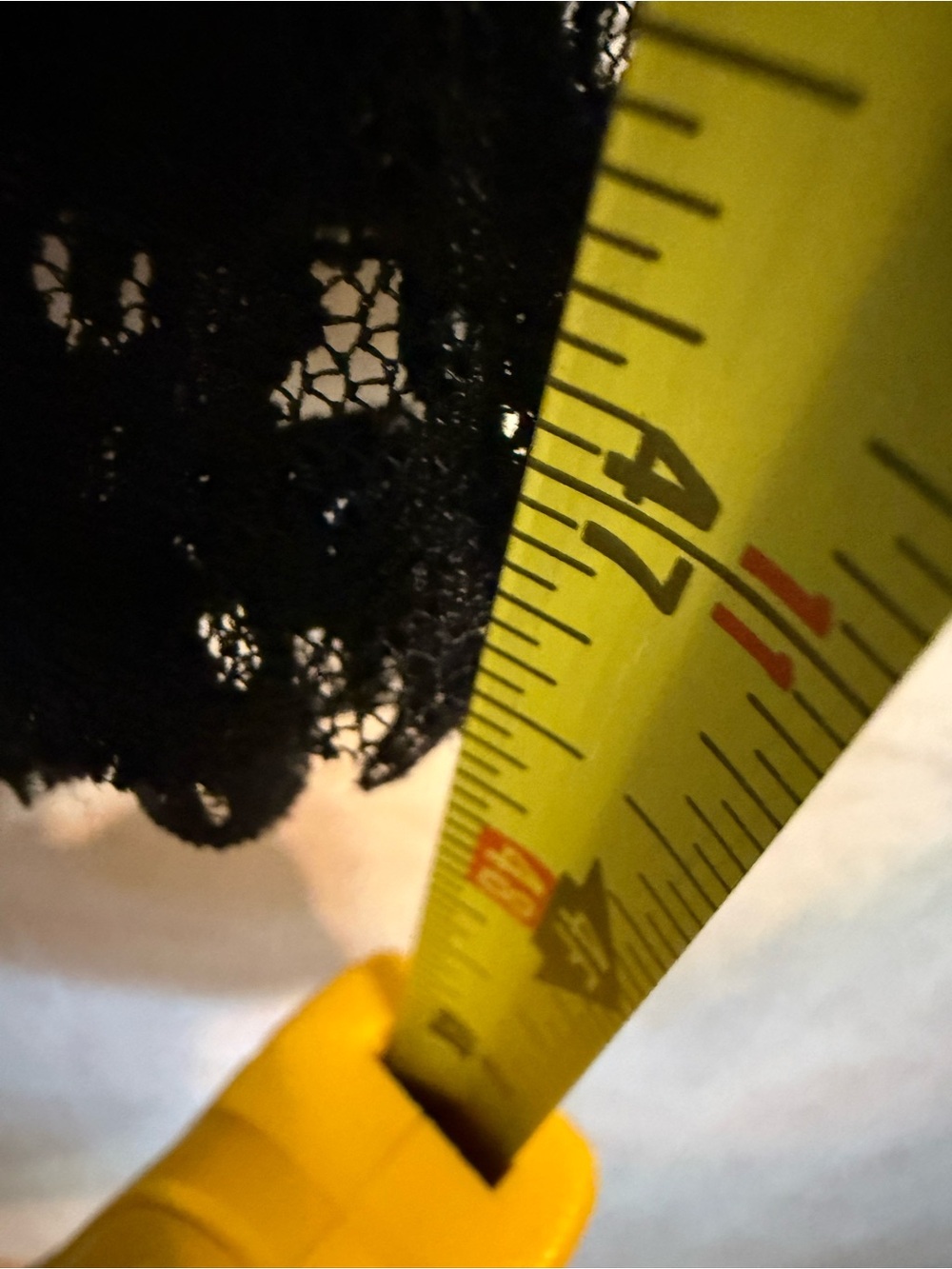 Kimchi Blue Black Lace Long-Sleeve Whimsygoth Handkerchief Hem Dress, Sz Med - Picture 9 of 9